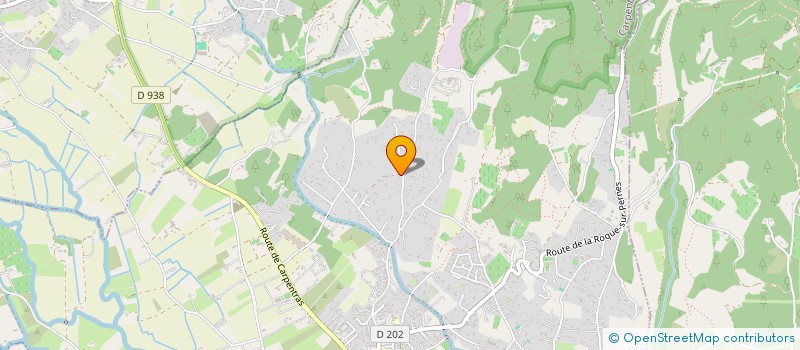 localisation de l'entreprise MONSIEUR ROGER VERNIER  L'ISLE-SUR-LA-SORGUE