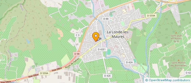 localisation de l'entreprise MONSIEUR ROGER VIANELLI à LA LONDE-LES-MAURES