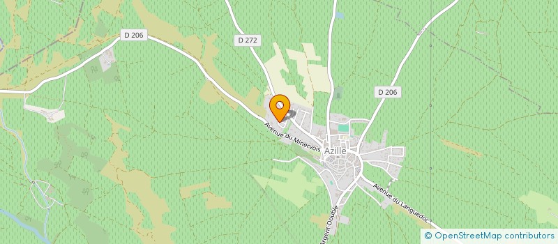localisation de l'entreprise MONSIEUR ROGER VIDAL à AZILLE