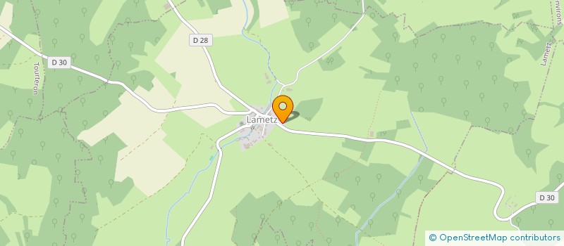 localisation de l'entreprise MONSIEUR ROGER VIEVILLE  LAMETZ