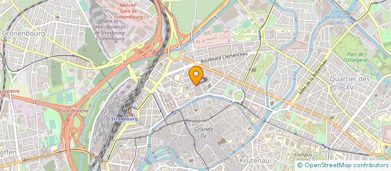 localisation de l'entreprise MONSIEUR ROGER VOGT à STRASBOURG