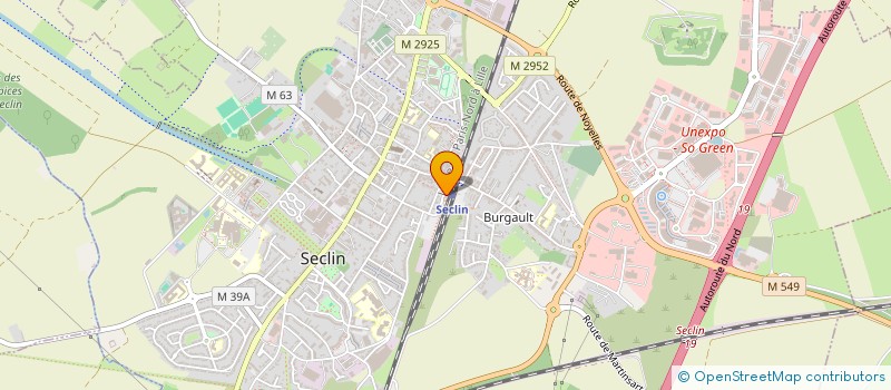 localisation de l'entreprise MONSIEUR ROGER VOILLEMET  SECLIN