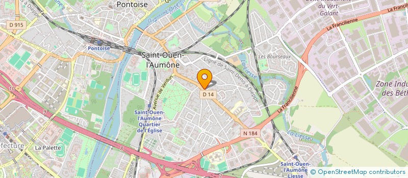 localisation de l'entreprise MONSIEUR ROGERIMERSON ALERTE  SAINT-OUEN-L'AUMONE