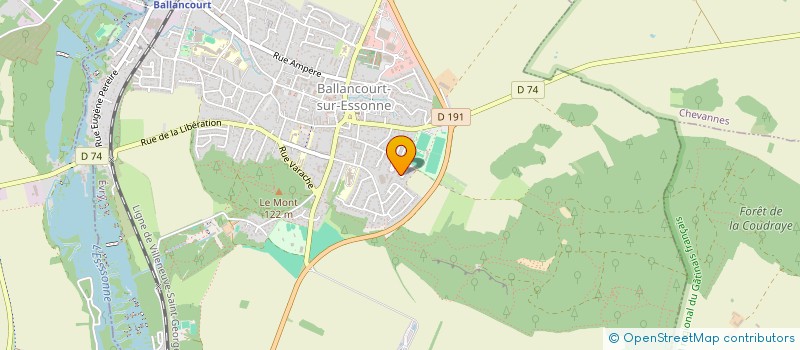 localisation de l'entreprise MONSIEUR ROGERIO ABREU FERNANDES  BALLANCOURT-SUR-ESSONNE