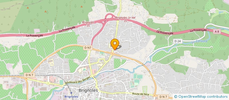 localisation de l'entreprise MONSIEUR ROGERIO DE SOUSA NEVES à BRIGNOLES