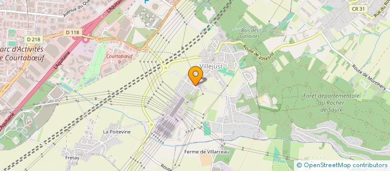 localisation de l'entreprise MONSIEUR ROGERIO MESQUITA  VILLEJUST