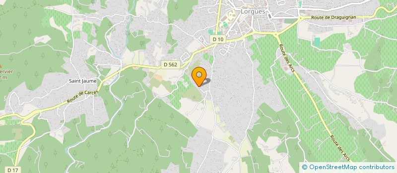 localisation de l'entreprise MONSIEUR ROGIER LIEFBROER  LORGUES