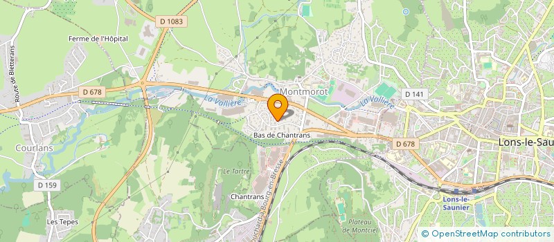 localisation de l'entreprise MONSIEUR ROHAN BOQUET  MONTMOROT