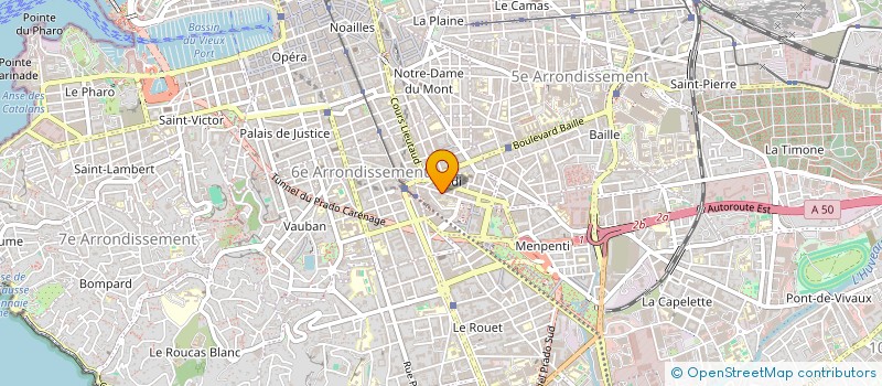 localisation de l'entreprise MONSIEUR ROHAN FERRE  MARSEILLE