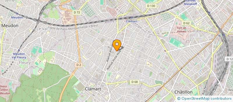 localisation de l'entreprise MONSIEUR ROHAN GORDON à CLAMART