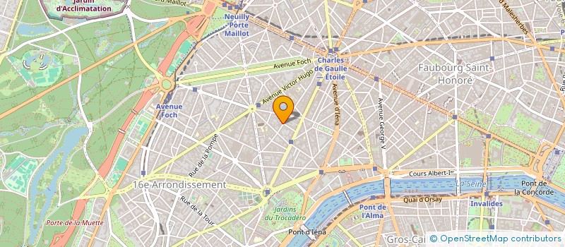 localisation de l'entreprise MONSIEUR ROHAN MANDIL  PARIS