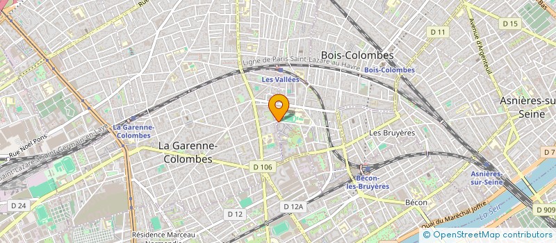 localisation de l'entreprise MONSIEUR ROHAN PRAKASHBHAI VIRANI à BOIS-COLOMBES