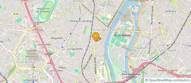 localisation de l'entreprise MONSIEUR ROHIDUL ISLAM à TOULOUSE
