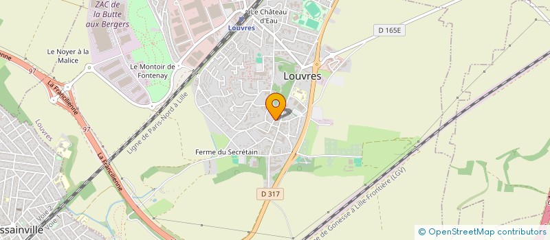 localisation de l'entreprise MONSIEUR ROHIT ASHOK  LOUVRES