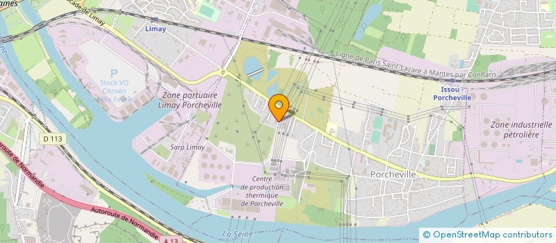 localisation de l'entreprise MONSIEUR ROHOLLAH AMEEN  PORCHEVILLE