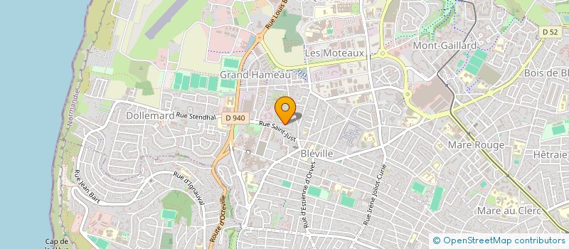 localisation de l'entreprise MONSIEUR ROHOULLAH KARIMI  LE HAVRE