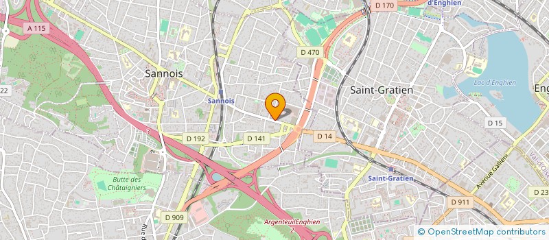 localisation de l'entreprise MONSIEUR ROHULLA JAFARI  SANNOIS