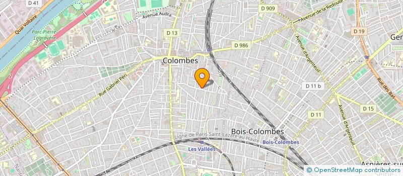 localisation de l'entreprise MONSIEUR ROHULLAH RAEES KHAIL à COLOMBES