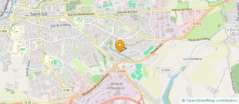 localisation de l'entreprise MONSIEUR ROHULLAH SHIRZAD  SAINT-LO