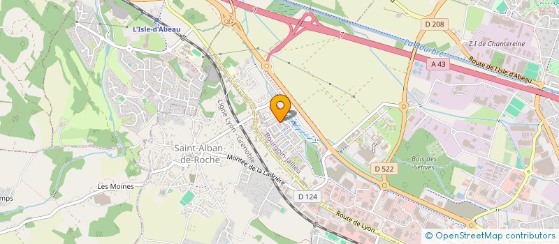 localisation de l'entreprise MONSIEUR ROIMATA HANSELL-PUNE à BOURGOIN-JALLIEU