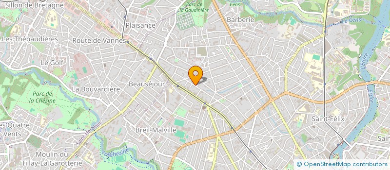 localisation de l'entreprise MONSIEUR ROLAND ABHULIMEN à NANTES