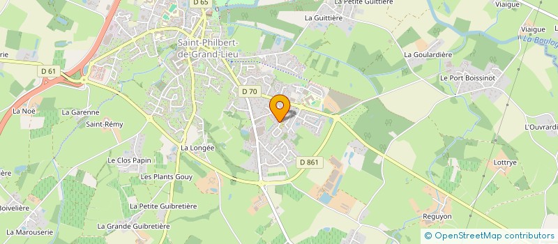 localisation de l'entreprise MONSIEUR ROLAND ACTEON à SAINT-PHILBERT-DE-GRAND-LIEU