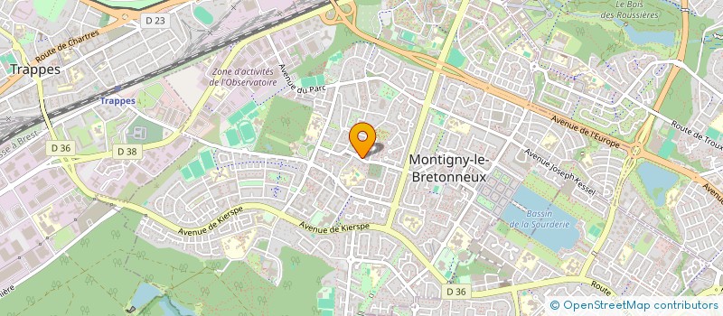 localisation de l'entreprise MONSIEUR ROLAND AGBO PANZO à MONTIGNY-LE-BRETONNEUX