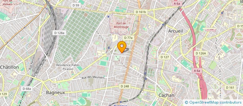 localisation de l'entreprise MONSIEUR ROLAND AKIKI à BAGNEUX