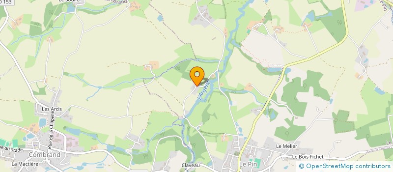 localisation de l'entreprise MONSIEUR ROLAND ALBERT à LE PIN