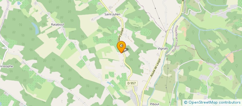 localisation de l'entreprise MONSIEUR ROLAND ALEXIS  MOISSAC