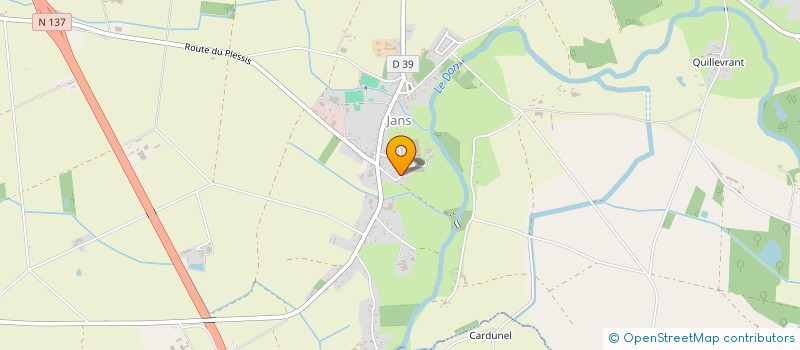 localisation de l'entreprise MONSIEUR ROLAND ALLIOT  JANS