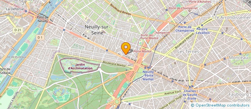localisation de l'entreprise MONSIEUR ROLAND AMON à NEUILLY-SUR-SEINE