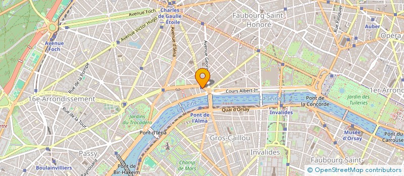 localisation de l'entreprise MONSIEUR ROLAND AMOUSSOU GUENOU  PARIS