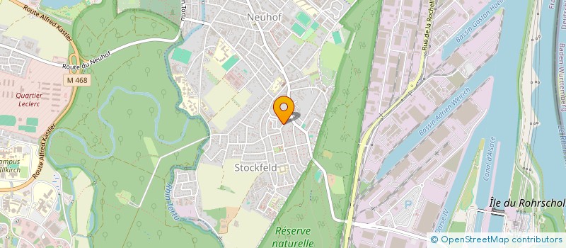 localisation de l'entreprise MONSIEUR ROLAND ANDLAUER  STRASBOURG