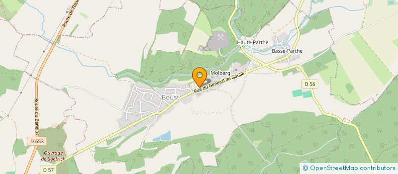 localisation de l'entreprise MONSIEUR ROLAND ANDRE  BOUST