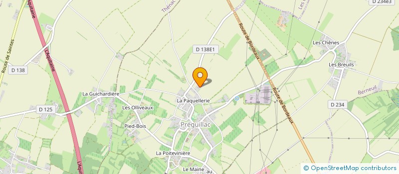 localisation de l'entreprise MONSIEUR ROLAND ANLIARD  PREGUILLAC