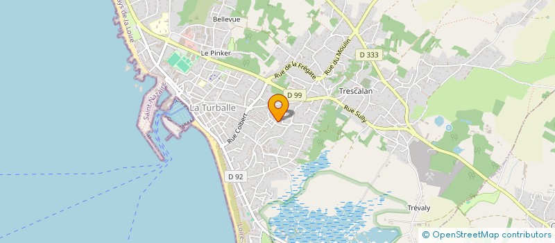 localisation de l'entreprise MONSIEUR ROLAND ARNAUD  LA TURBALLE