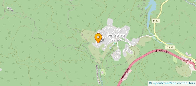 localisation de l'entreprise MONSIEUR ROLAND ARZERI  CALLIAN