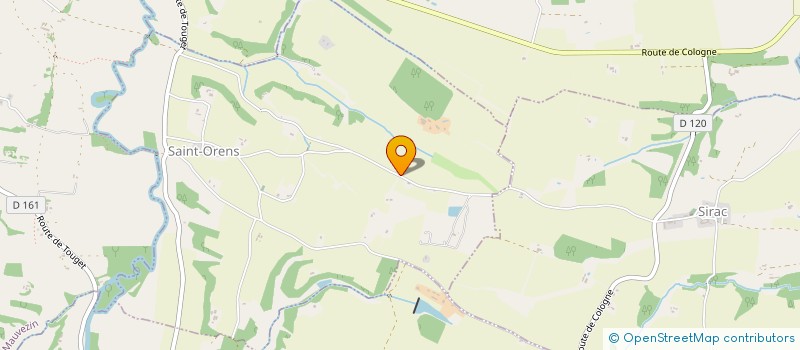 localisation de l'entreprise MONSIEUR ROLAND AUGE  SAINT-ORENS