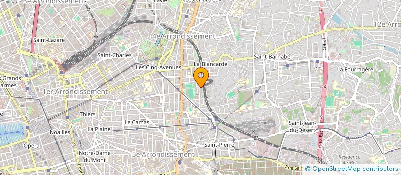 localisation de l'entreprise MONSIEUR ROLAND AVON à MARSEILLE