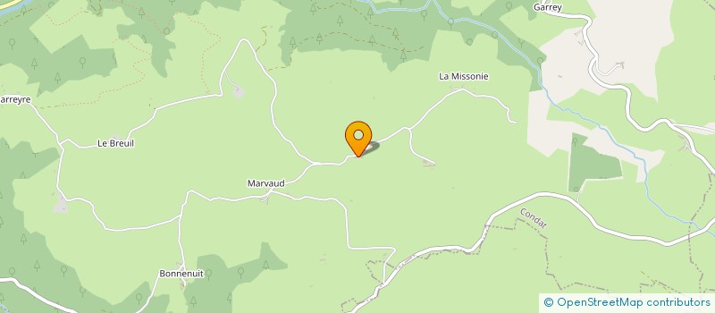 localisation de l'entreprise MONSIEUR ROLAND BARBAT à CONDAT