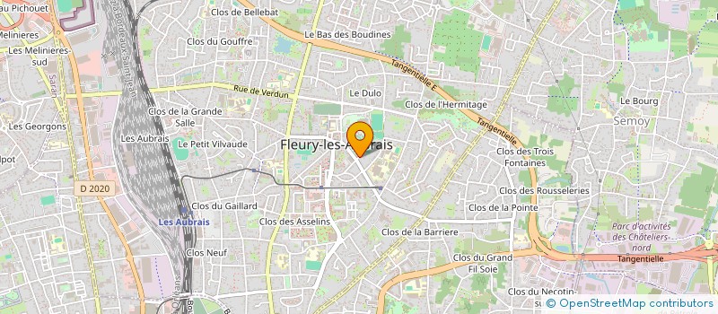 localisation de l'entreprise MONSIEUR ROLAND BASKHANOV à FLEURY-LES-AUBRAIS