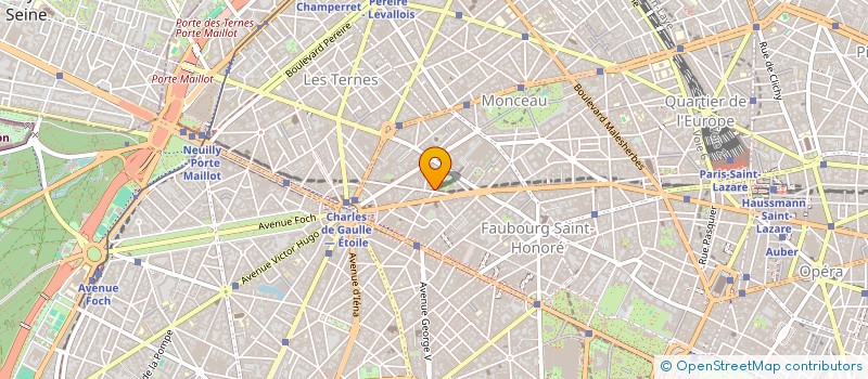 localisation de l'entreprise MONSIEUR ROLAND BEN DAVID  PARIS