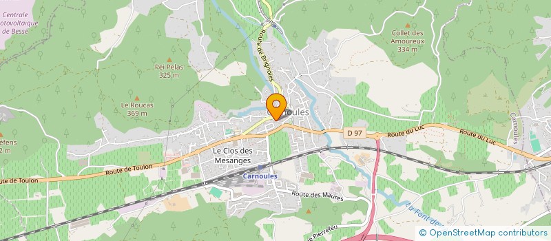localisation de l'entreprise MONSIEUR ROLAND BERNARDI-PICOLLO à CARNOULES