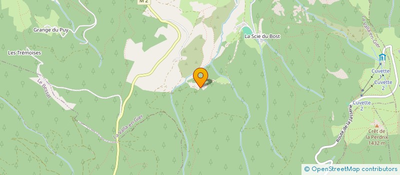 localisation de l'entreprise MONSIEUR ROLAND BERNAUD  LA VALLA-EN-GIER