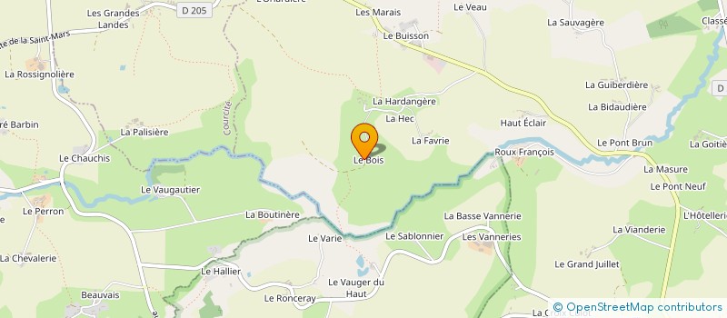 localisation de l'entreprise MONSIEUR ROLAND BEUCHER à LOUPFOUGERES