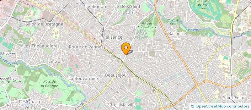 localisation de l'entreprise MONSIEUR ROLAND BIJOU à NANTES