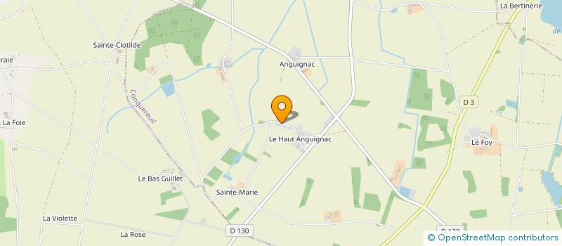 localisation de l'entreprise MONSIEUR ROLAND BLAIN à CONQUEREUIL