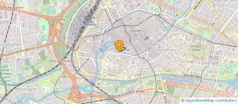 localisation de l'entreprise MONSIEUR ROLAND BOECKLER à STRASBOURG