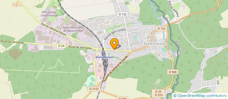 localisation de l'entreprise MONSIEUR ROLAND BOGA  LE MALESHERBOIS